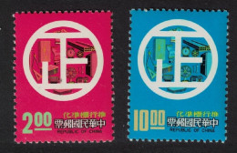 Taiwan Standardisation Movement 2v 1977 MNH SG#1176-1177 - Ongebruikt