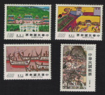 Taiwan Children's Drawings 4v 1977 MNH SG#1164-1167 - Unused Stamps