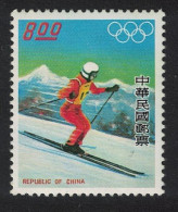 Taiwan Skiing Winter Olympic Games Innsbruck $2 1976 MNH SG#1092 - Neufs