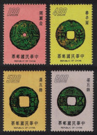 Taiwan Ancient Chinese Coins 4v 1975 MNH SG#1056-1059 - Unused Stamps