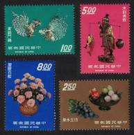 Taiwan Handicrafts 2nd Series 4v 1974 MNH SG#988-991 - Ongebruikt