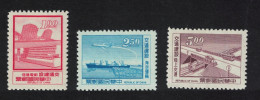 Taiwan Improvement Of Communications 1972 MNH SG#906-908 MI#926-928 - Nuovi