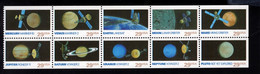 1098365322  1991 SCOTT 2577A (**) POSTFRIS MINT NEVER HINGED  - SPACE EXPLORATION -  COMPLETE PANE - Nuovi