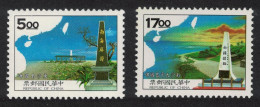 Taiwan Archipelago Pratas And Itu Aba Islands 2v 1996 MNH SG#2320-2321 - Ungebraucht