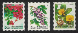 Taiwan Flowering Vines 3v 1996 MNH SG#2300-2302 - Neufs