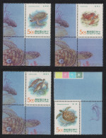 Taiwan Year Of The Sea Turtle 4v Corners 1995 MNH SG#2280-2283 - Ongebruikt