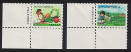 Taiwan Asian Vegetable Research Centre 2v Corners 1993 MNH SG#2168-2169 - Ungebraucht