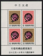 Taiwan Chinese New Year Of The Monkey MS 1991 MNH SG#MS2025 - Ungebraucht
