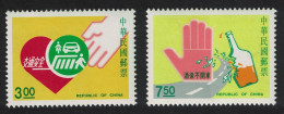 Taiwan Road Safety 2v 1991 MNH SG#1977-1978 - Neufs