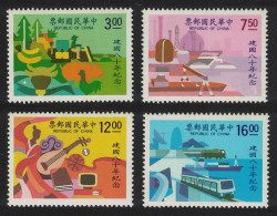Taiwan Founding Of Chinese Republic 4v 1991 MNH SG#1960-1963 - Unused Stamps