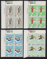 Taiwan Sports 4v Corner Blocks Of 4 1990 MNH SG#1926-1929 - Ongebruikt