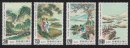 Taiwan Chinese Classical Poetry 4v 1990 MNH SG#1910-1913 - Ungebraucht