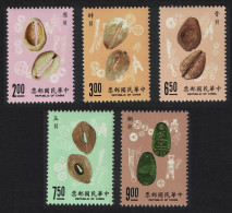 Taiwan Ancient Coins 'Shell' Money 5v 1990 MNH SG#1937-1941 - Ungebraucht