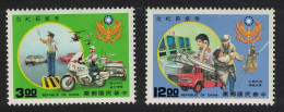 Taiwan Police Day 2v 1988 MNH SG#1802-1803 MI#1813-1814 - Unused Stamps