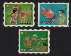 Taiwan Traditional Handicrafts 3v 1988 MNH SG#1786-1788 MI#1798-1800 - Ongebruikt