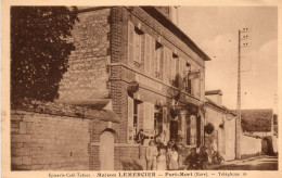 Epicerie - Café - Tabacs  Maison LEMERCIER   -  PORT MORT (Eure)   -  Téléphone 16 - Autres & Non Classés