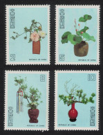 Taiwan Flower Arrangements 4v 1987 MNH SG#1741-1744 - Unused Stamps