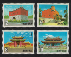 Taiwan Historic Buildings 4v 1985 MNH SG#1611-1614 - Unused Stamps