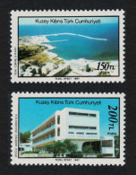 Turkish Cyprus Modern Development 2nd Series 2v 1987 MNH SG#223-224 - Neufs