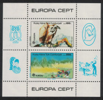 Turkish Cyprus Birds Vulture Nature Protection MS 1986 MNH SG#MS187 MI#Block 5 Sc#181 - Unused Stamps