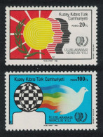 Turkish Cyprus Birds International Youth Year 2v 1985 MNH SG#178-179 - Unused Stamps