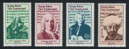Turkish Cyprus Europa CEPT Music Composers 4v 1985 MNH SG#172-175 MI#166-169 KB - Neufs