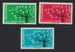Turkey Europa CEPT 3v 1962 MNH SG#1983-1985 MI#1843-1845 Sc#1553-1555 - Unused Stamps