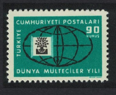 Turkey World Refugee Year 1960 MNH SG#1897 MI#1729 Sc#1478 - Ungebraucht