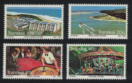 Transkei Casino Carousel Holiday Complex Mzamba 4v 1983 MNH SG#121-124 MI#120-123 Sc#117-120 - Transkei