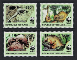 Togo WWF Three-cusped Pangolin 4v 2010 MNH MI#3454-3457 - Togo (1960-...)