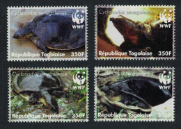 Togo WWF Senegal Flapshell Turtle 4v 2006 MNH MI#3337-3340 Sc#2039a-d - Togo (1960-...)