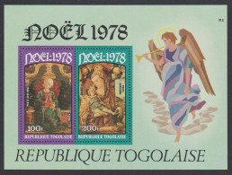 Togo Christmas Paintings Of The Virgin And Child MS 1978 MNH SG#MS1334 - Togo (1960-...)