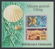 Togo 'Viking' Space Mission MS 1976 MNH SG#MS1157 - Togo (1960-...)