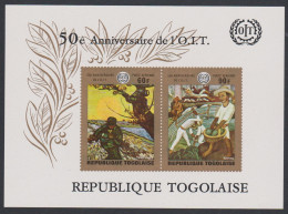 Togo ILO Paintings MS 1970 MNH SG#MS720 Sc#C125a - Togo (1960-...)
