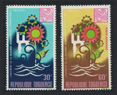 Togo International Hydrological Decade 2v 1968 MNH SG#586-587 Sc#640+C90 - Togo (1960-...)