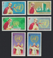 Togo Pope Paul's Visit To UN Organization 6v 1966 MNH SG#445-450 - Togo (1960-...)