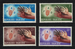 Togo Freedom From Hunger 4v 1963 MNH SG#326-329 - Togo (1960-...)