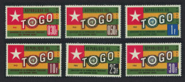 Togo Admission Of Togo Into UNO Flag 6v 1961 MNH SG#266-271 - Togo (1960-...)