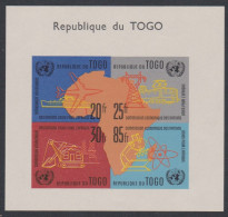 Togo Ships Planes Trains Excavator Nuclear Energy MS 1961 MNH SG#MS290a - Togo (1960-...)