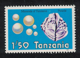 Tanzania Pearls Tanzanian Minerals 1Sh50 1986 MNH SG#469 - Tansania (1964-...)