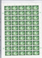 UNO  WIEN  9, Bogen (5x10), Postfrisch **, Frauendekade, 1980 - Unused Stamps
