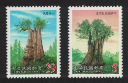 Taiwan Sacred Trees 2v 2000 MNH SG#2650-2651 - Ungebraucht