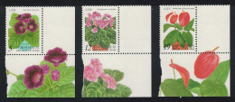 Taiwan Indoor Flowers 3v Corners 1999 MNH SG#2539-2541 - Ongebruikt