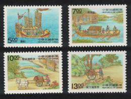 Taiwan Ships And Vehicles 4v 1998 MNH SG#2476-2479 - Unused Stamps