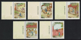 Taiwan Porcelain Production Techniques 5v Margins 1997 MNH SG#2374-2378 - Ongebruikt