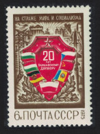 USSR 20th Anniversary Of Warsaw Treaty 1975 MNH SG#4384 - Ongebruikt