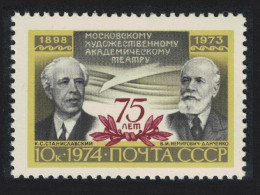 USSR 75th Anniversary Of Moscow Arts Festival 1974 MNH SG#4289 - Neufs