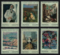 USSR History Of Russian Paintings 6v Def 1973 SG#4193-4198 - Neufs