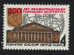 USSR Bicentenary Of Leningrad Mining Institute 1973 MNH SG#4216 - Unused Stamps