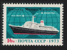 USSR Cruise Liner 'Lermontov' Ship 1973 MNH SG#4171 - Ungebraucht